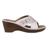 Women's Ash White Wedge Sandals